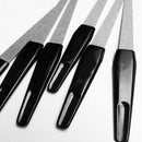Double-Sided Nail File Abs+Steel Sandblasting Polishing Professional Nail M