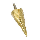 4-32mm 1/4" Titanium Step Drill Bit for Plastic Wood Metal Brass Aluminum