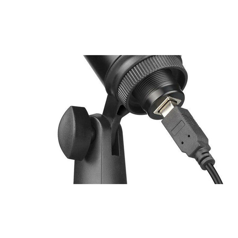 USB Studio Recording Microphone,Condenser Broadcast Mic W/ Stand Recording