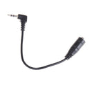 2pcs 2.5mm Male To 3.5mm Female Audio Stereo Headphone Converter Adapter AT3C