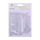 2pcs Hero Thinking Of You Cutting Dies Stencil Scrapbook Embossing DIY Card