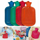 HOT THICK Rubber HOT WATER BOTTLE BAG WARM Relaxing Heat Cold Therapy R4Q5 L9C0