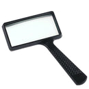 5X Glass Lens Magnifying Glass Reading Pocket Jewelry Identify Rectangular Shape