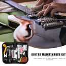 Guitar Repair Maintenance Tool Kit String Action Ruler Gauge Hex Wrench Set