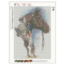 5D DIY Full Drill Diamond Painting Horse Cross Stitch Embroidery Mosaic Kit