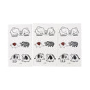 Removable waterproof Metallic Temporary Tattoo Stickers Temporary Body Art Z