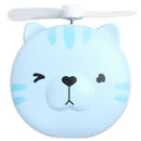 Usb Mini Fan Makeup Led Mirror Usb Rechargeable Cooling Fan Portable Multif G3M3