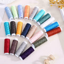 39Pcs 200 Yard Mixed Colors Polyester Spool Sewing For Hand Machine Thread N2X5