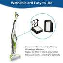 1 Set Pet & Multi Surface & Wood Floor & Area Rug Brush Rolls and 2 Pack 18