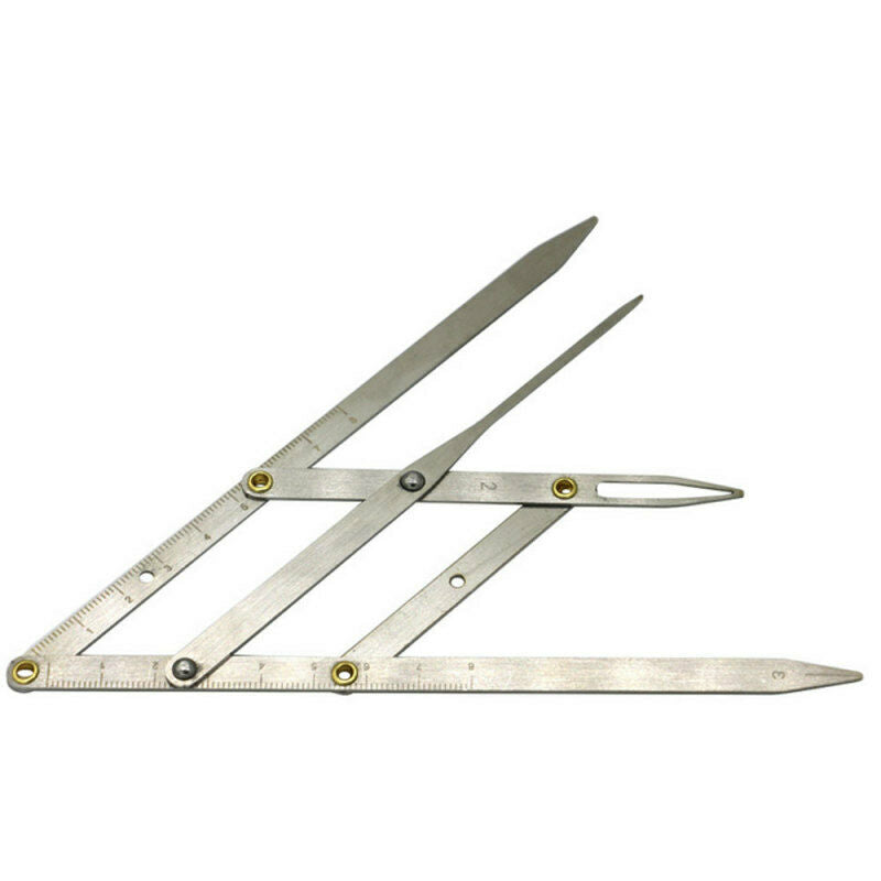 Makeup Tool Balance Template Stencil Shaper Beauty Tattoo Eyebrows Ruler T VGF