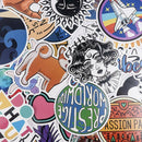 40Pcs Graffiti Stickers Bomb Vinyl Decals Dope For Skateboard Luggage Laptop Car