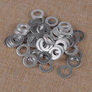 Pack of 50 Car Engine Oil Drain Plug Crush Washers O Rings 12mm ID. 20mm OD.