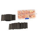 140pcs Connector Terminal Set Adapter Ring Lug Starter Cable Heat Shrink Tubing