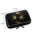 New Sequins Pen Boxes School for Boys Eva Pencil Case Big Football Brush Po