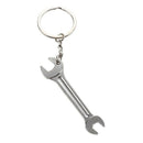 Wrench Shaped Pendant Metal Keychain Key Chain Ring P2T6