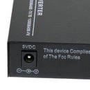 Pair of 10/100/1000M External Gigabit Ethernet Media Converter, 1000Mbps RJ45 to