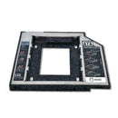 Universal 9.5/12.7mm Caddy SATA 2nd HDD SATA Hard Drive Optical TOP Bay ada W0M7