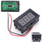 Mini voltmeter tester Digital voltage test battery DC 0-30V red auto  JR