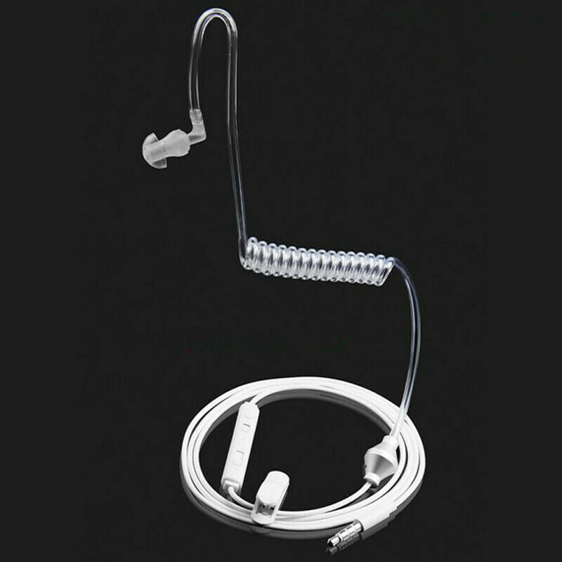 Ear Hook single earphone Anti Headphone Radiation Air Spring Duct Earhook h F5L3