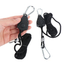 1Pair Hanging Rope Ratchet Lights Lifters Led Grow Light Hangers Zinc Alloy  Nw