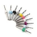 10Pcs 1.5mm-2.4mm PCB Drill Bits Print Circuit Board Carbide Mini Micro C HGK