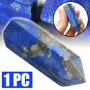 Natural Rock Lapis Lazuli Quartz Crystal Stone Point Healing Wand Obelisk Decor