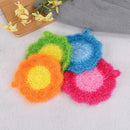 Kitchen cleaning tool`brush bowl pot flower acrylic dish towel dish cloth random
