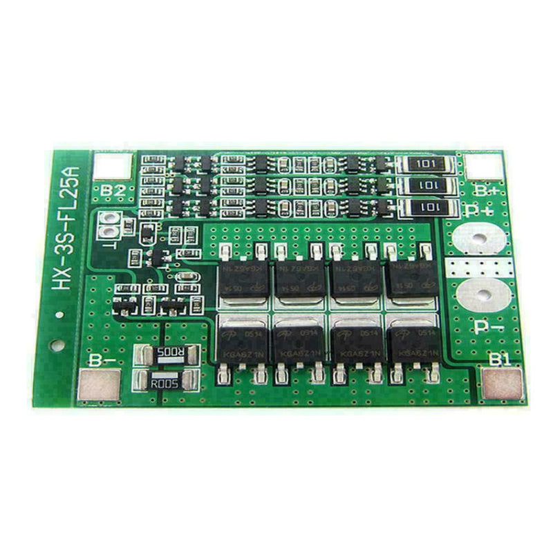 1PCS 12V 18650 Li-ion Lithium Battery 25A BMS PCB Protection Board Balance O7F1