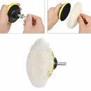 2 Sets 3"/80mm Compound Drill Buffing Sponge Pads Kit for Car Sanding Polishing