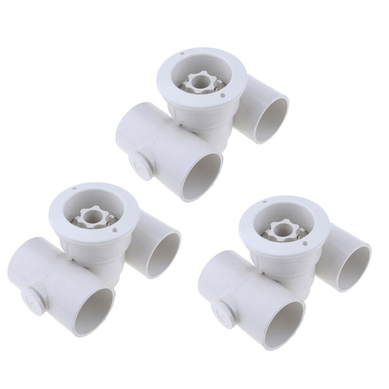 3pcs Plastic Pool Massage Nozzle Replacement Use for Swimming Pool/Spa/Bathtub