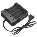 Best Eu Plug 4X Slot Battery Charger With Protection 18650 Lithium-Ion Batter FT