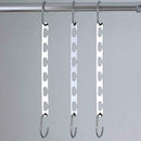 Magic Hanger Triple Closet Space Saver Cloth Organizer Display Magic Q1K6
