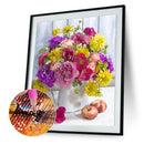 5D DIY Full Drill Diamond Painting Flower Rhinestone Cross Stitch (B865)