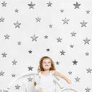 20pcs Cartoon Star Removable Mirrors Wall Stickers Children Room Wall Decor
