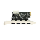 4 Port PCI-E to USB 3.0 HUB PCI  Expansion Card Adapter 5 Gbps