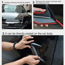 2pcs Universal Decorative Car Air Flow Intake Hood Scoop Bonnet Vent Covers