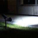Waterproof LED Solar Lawn Lamp Spike Light Control Garden Path (Cool White) A