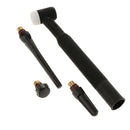 WP17F Flexible Tig Welding Torch Body Head With Three Back Cap