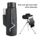 Scenery Hiking Monocular Telescope Camping Starscope 25x50 BAK4 Prism High Power