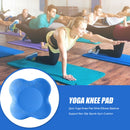 2pcs Yoga Knee Pad Wrist Elbows Balance Support Sprot Cushion (Dark Blue)