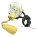 Lighting Ceiling Fan Light Switch w Pull Chain 3A 250VAC 6A 125VAC H7Z5