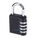4 Dial Digit Combination Password Lock Travel Luggage Code Padlock Suitcase Lock
