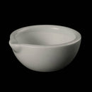 White Topping Actual Porcelain Mortar and Pestle Mixing Grinding Bowl Set  gfsf