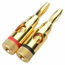 7 Pairs, Open Screw Banana Plugs for Speaker Cable U2Z2