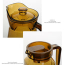Acrylic Carafe with Lid Pitcher Water Ice Tea Juice Beverage for Restaurant