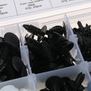 415pcs Car Body Plastic Push Pin Clips Fender Bumper Fasteners Rivet Screwdri-OZ
