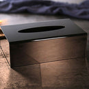 Black Acrylic Tissue Box,Tissue Holder,Tissue Dispenser for Home,Office and N2P4