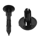 100pcs Car Bumper Fenders Auto Fastener Clip for Plate Fixed Clamp Rivet
