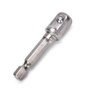 3pcs Chrome Vanadium Steel Socket Adapter Set Hex Shank to 1/4" 3/8" 1/2"â„–[
