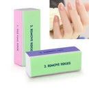 1X 4 Way Shiner Buffer Buffing Block Sanding File Nail Art Manicure Tool ME
